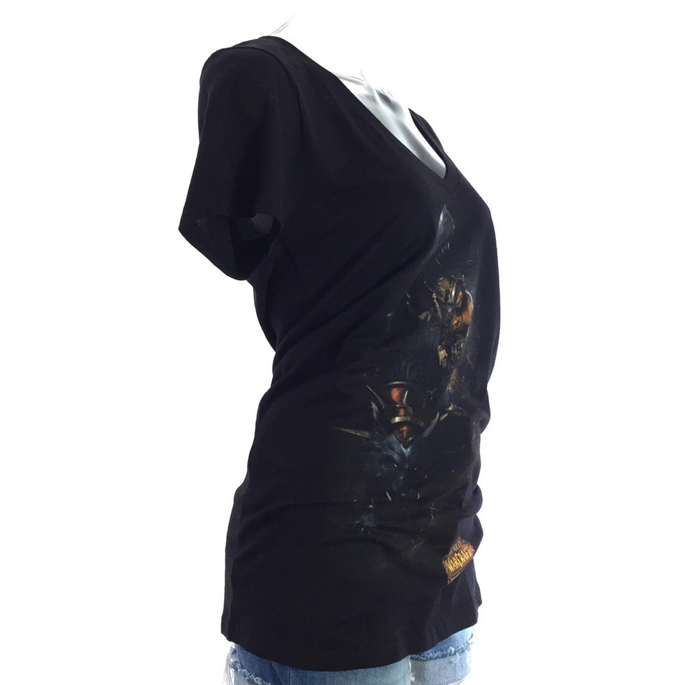 Blizzard Activision World of Warcraft Black Tee - Picture 3 of 4